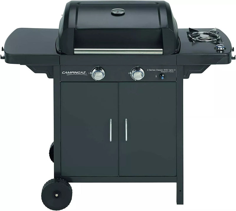 Barbecue À Gaz Pierre Lavique CAMPINGAZ Classic Noir II + Réchaud Et Gril BBQ