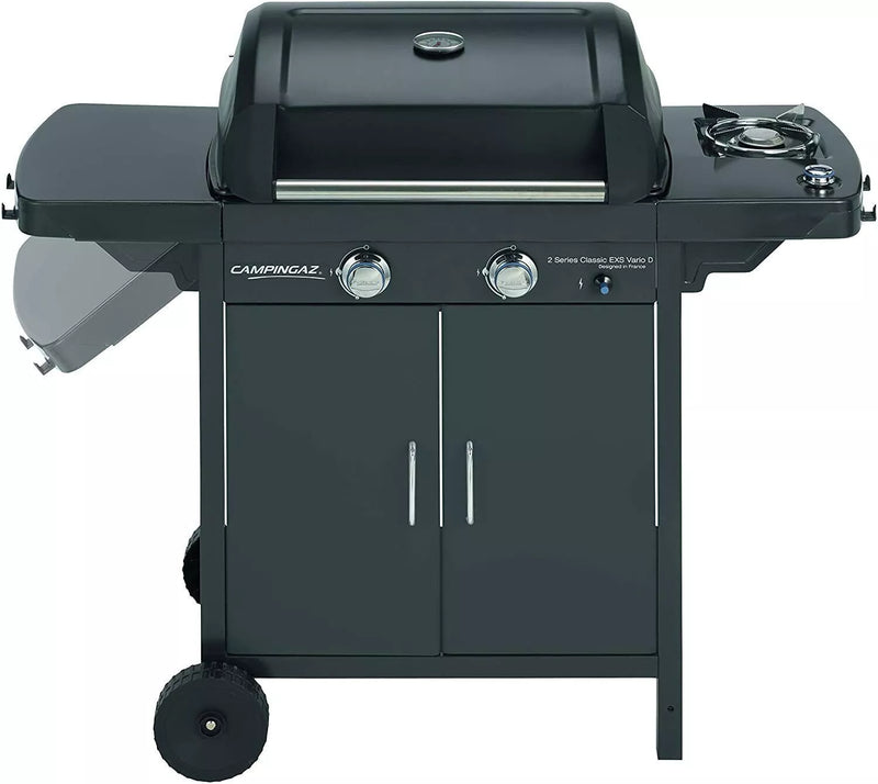 Barbecue À Gaz Pierre Lavique CAMPINGAZ Classic Noir II + Réchaud Et Gril BBQ