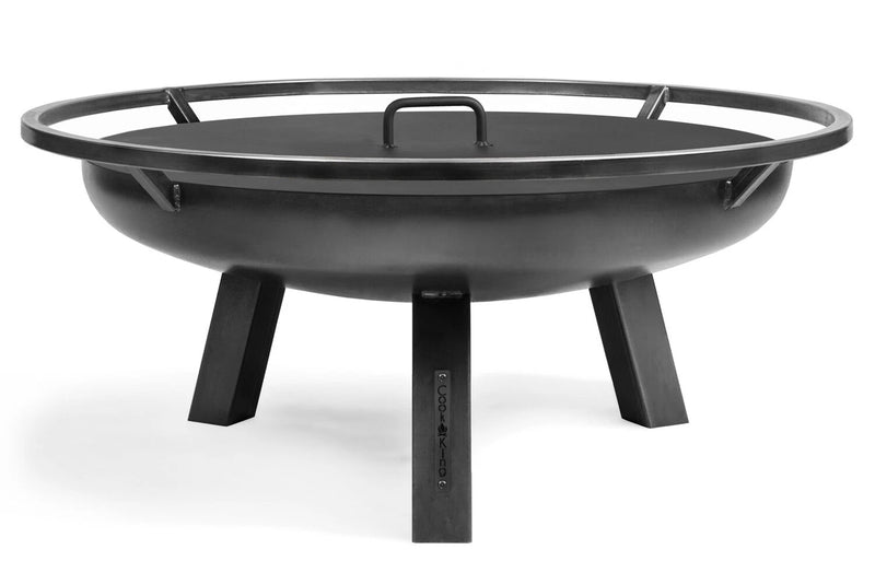 Braise De Jardin "Porto" Ø 70 Cm Foyer En Acier Brasero Grill