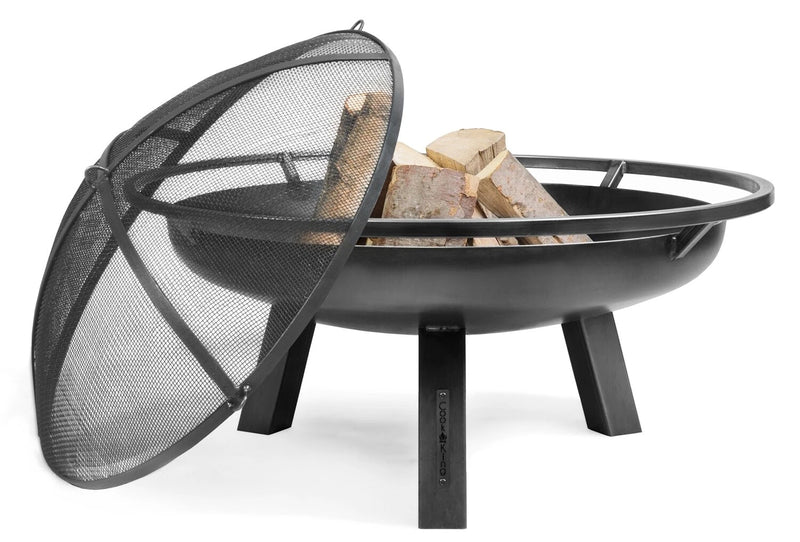 Braise De Jardin "Porto" Ø 70 Cm Foyer En Acier Brasero Grill