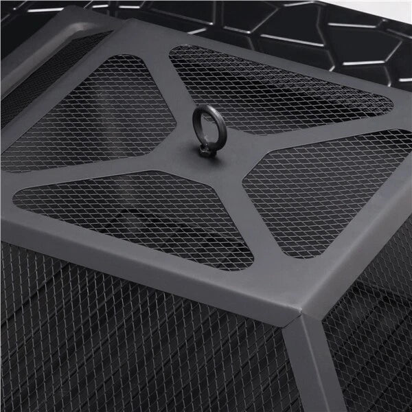 Brasero Exterieur Jardin Terrasses Brasero pour Fête Foyer Poêle Chauffant Noir