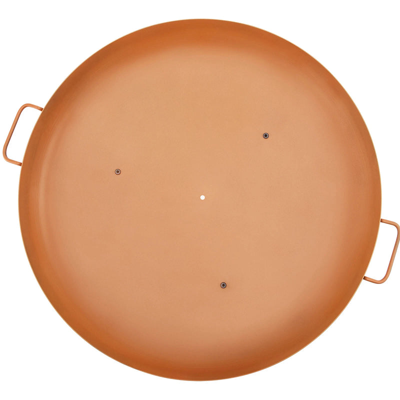 Braséro Extérieur de Jardin Bol Feu Extérieur Acier au Carbone 77cm 2 en 1