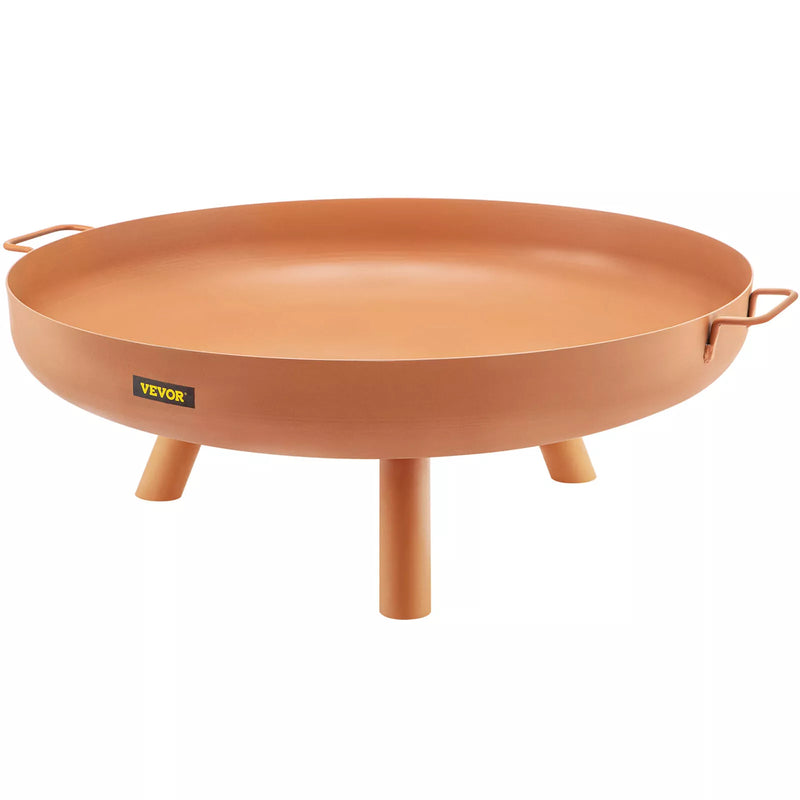 Braséro Extérieur de Jardin Bol Feu Extérieur Acier au Carbone 77cm 2 en 1