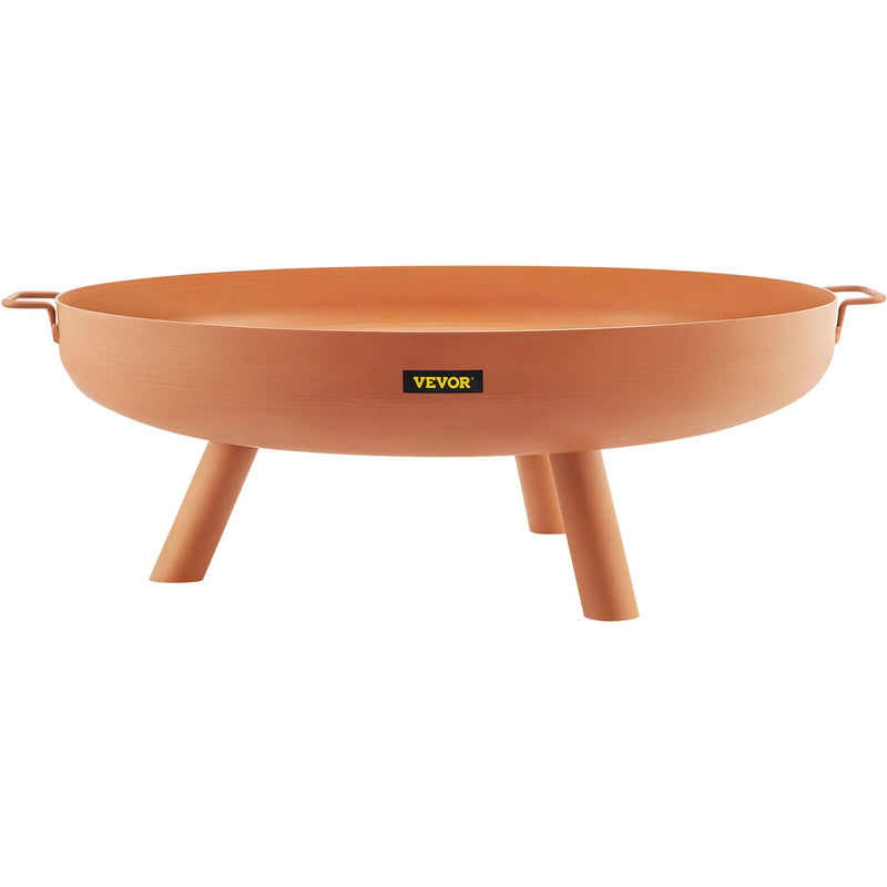 Braséro Extérieur de Jardin Bol Feu Extérieur Acier au Carbone 77cm 2 en 1