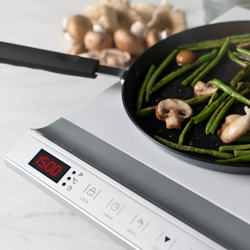 Plaque Induction 2 Foyers Portable - Double Plaque de Cuisson Vitrocéramique
