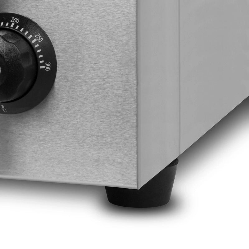 vertes 4400 W Plancha électrique professionnelle nervurée plaque a snacker grill